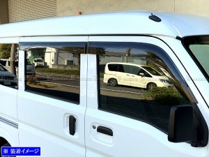 BRIGHTZ NV100クリッパー DR17V サイドドアバイザー INJ−V−099