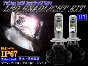 BRIGHTZ LEDヘッドライトバルブ H7 2本セット LED−BULB−026