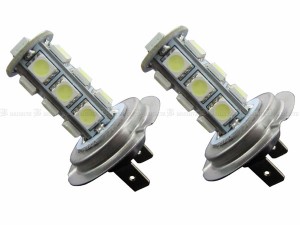 BRIGHTZ  超高輝度 LEDバルブ LEDフォグランプ フォグライト 白 ホワイト H7 LED−BULB−032−2PC