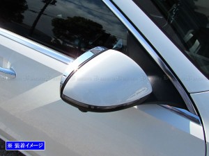 BRIGHTZ Cクラス W206 メッキミラーバイザー MIR−ETC−071