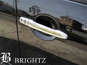 BRIGHTZ ギャランフォルティススポーツバック CX メッキ キーオペ ドアハンドルカバー ノブ Yセット DHC−NOBU−262