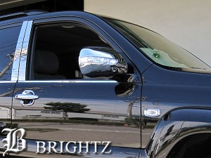 BRIGHTZ ハイラックスサーフ 210系 GRN KDN RZN TRN VZN 215 210 メッキ LED ウィンカー ミラー カバー MIR−SID−124