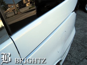 BRIGHTZ エリシオン RR1 RR2 RR3 RR4 鏡面ステンレスメッキスライドレールパネル 2PC ドアガーニッシュモール SLI−PAN−004