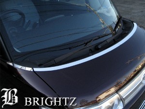 BRIGHTZ タント L375系 L375S L385S 超鏡面ステンレスメッキボンネットパネル 4PC Aタイプ BON−COV−010