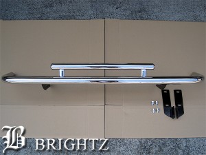 BRIGHTZ プラド RZJ KDJ VZJ KZJ 95 90 ステンレスメッキリアアンダーバンパーガード REA−GUA−006