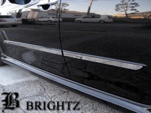 BRIGHTZ ブレイド 150 AZE154H AZE156H GRE156H 超鏡面ステンレスメッキサイドドアモール 4PC SID−MOL−057