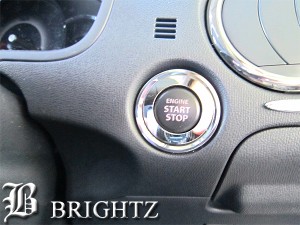 BRIGHTZ パレット K21系 MK21S 超鏡面ステンレスメッキエンジンスターターリム 1P INT−ETC−105