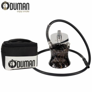 シーシャ 本体 オデュマン トラベル ブラック 19cm ODUMAN Travel Black Hookah 水タバコ 持ち運び