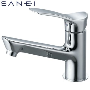 SANEI ワンホールシングルレバー洗面混合栓 一般地用 K4712NJV-13 水栓金具 洗面用水栓 洗面所用 三栄水栓