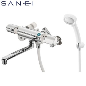 SANEI 壁付サーモスタットシャワー混合栓 一般地用 SK18121CT3U-13 水栓金具 浴室用 バス水栓 三栄水栓