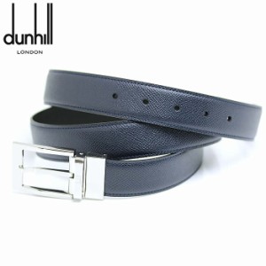 ダンヒル dunhill ベルト メンズ イタリア製 リバーシブルベルト 回転バックル ブラック ネイビー レザー 21R4T59CA410 【激安】 【SALE