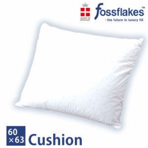 枕 肩こり ストレートネック -Fossflakes- フォスフレイクス枕 60×63cm デンマーク製 エコテックス100 綿  柔らかい ギフト