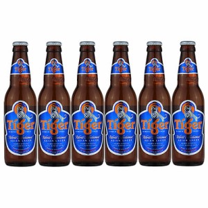 シンガポール タイガービール 瓶 330ml×6本