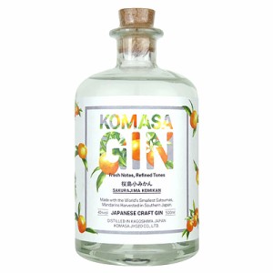 ジン KOMASA GIN -桜島小みかん- 500ml