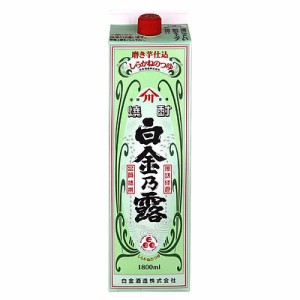 白金乃露 芋 25°1.8L 紙パック