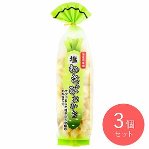 喜多山製菓 塩わさびおかき 125g×3個