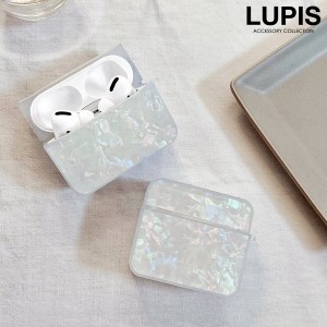 AirPods ケース AirPodsPro 第3世代 シェル TPU ソフトケース キューブ型 スクエア おしゃれ レディース 上品 激安 LUPIS ルピス