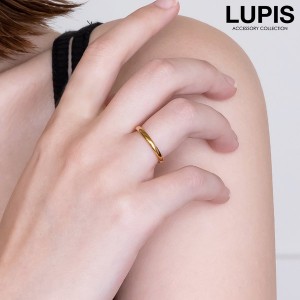 指輪 リング 金属アレルギー対応 つけっぱなしOK レディース ステンレス サージカル 316L 高品質 シンプル メタル 上品  lupis ルピス