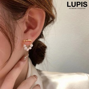 ピアス レディース パール バロックパール 上品 シンプル 華やか 大人レディ 高見え オケージョン 韓国 LUPIS ルピス 激安