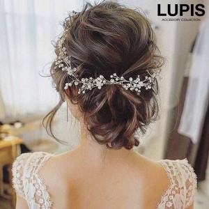 ヘアアクセサリー ヘッドドレス パール 上品 華やか 結婚式 ウェディング 成人式 ハレの日 オケージョン 和装 洋装