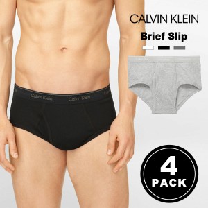 カルバンクライン 下着 メンズ Calvin Klein トランクス ブリーフ ボクサーパンツ 男性用下着 4枚組 コットン アンダーウェア