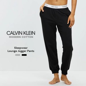 カルバンクライン Calvin Klein レディース パンツ ズボン 下 ブランド 薄手 スウェット グレー ブラック CK ロゴ 黒