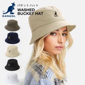 カンゴール バケットハット 男女兼用 帽子 刺繍 ロゴ 入り WASHED BUCKET HAT メンズ レディース サイズ S M L XL ユニセックス