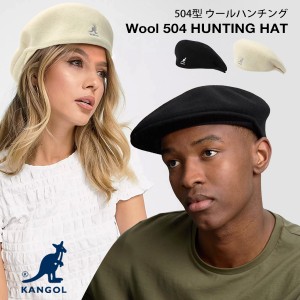 カンゴール KANGOL 帽子 ハンチング キャップ ハンチング帽 ハット ユニセックス ロゴ カンガルー WOOL 504 メンズ レディース 秋 冬