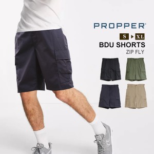 プロッパー PROPPER BDU ショーツ カーゴ ショートパンツ F526155 リップストップ コットン ミリタリー パンツ