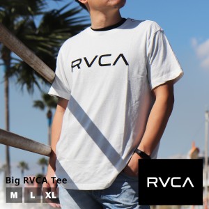 ルーカ RVCA Tシャツ メンズ 半袖 白 BIG RVCA TEE カジュアル ストリート サーフ スケーター ブランド