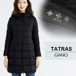 タトラス レディース ダウン TATRAS ガノ GANO ロング 女性用 ダウンジャケット ダウンコート アウター 細身 ナイロン スリム 防寒