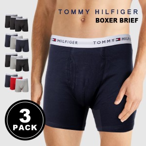 トミーヒルフィガー TOMMY HILFIGER [3枚組] メンズ ボクサーパンツ ブリーフ 下着 アンダーウェア 前開き