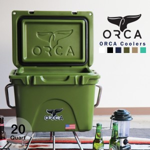 オルカ orca クーラーボックス 保冷ボックス 釣り アウトドア 保冷 キャンプ バーベキュー かっこいい 黒 20 Quart