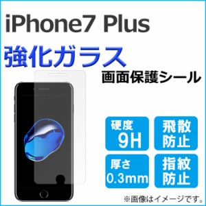 iPhone 7 Plus 強化ガラス 画面保護フィルム ガラスシール 保護フィルム 画面保護シート 液晶保護フィルム アイフォン 強化ガラスフィル