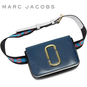 MARC JACOBS マークジェイコブス ショルダーバッグ ヒップショット ウエストバッグ ベルト チェーン BLUE SEA MULTI 鞄 ブランド m001431