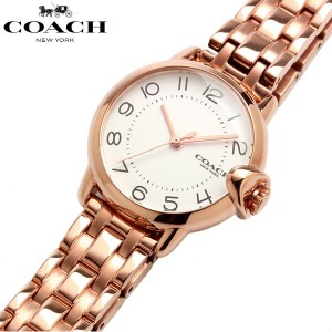 COACH コーチ 腕時計 レディース ステンレスベルト 女性用 ブランド 時計 人気  14503603 ローズゴールド
