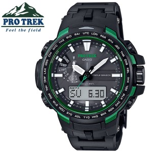 CASIO PROTREK カシオ プロトレック 腕時計 ウォッチ ソーラー アナログ デジタル ラバー ギフト プレゼント ファッション prw-6100fc-1j