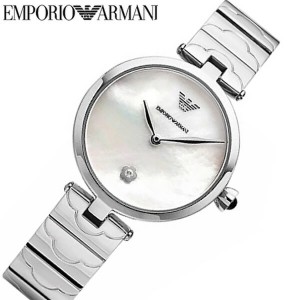 EMPORIO ARMANI アルマーニ 腕時計 レディース ブランド 人気 シルバー プレゼント ar11235