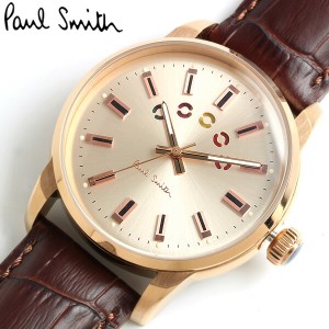 ポールスミス Paul Smith 腕時計 メンズ 革ベルト Block 42mm レザー クラシック ブランド 人気 ウォッチ ギフト