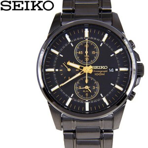 SEIKO セイコー 腕時計 メンズ 日本製 ジャパンモデル クロノグラフ メタルベルト 10気圧防水 snaf07j1