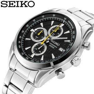 SEIKO セイコー 腕時計 メンズ クロノグラフ 日本製 ジャパンモデル 10気圧防水 ssb175j1