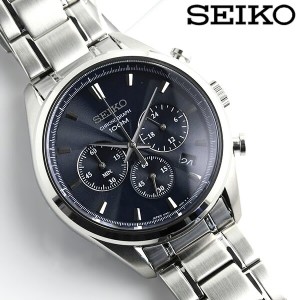 SEIKO セイコー 腕時計 メンズ クロノグラフ クオーツ 日本製 ジャパンモデル ステンレス ssb223j1