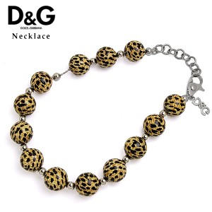 【訳あり商品】 DOLCE＆GABBANA D&G ドルチェ＆ガッバーナ ドルガバ JEWELS エレガント ゴージャス レオパードボール