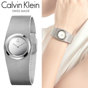 Calvin Klein カルバンクライン 腕時計 ウォッチ レディース 女性用 クオーツ 3気圧防水 メッシュベルト k3t23126