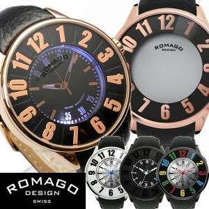 ロマゴ ROMAGO 西内まりや着用モデル 腕時計 革ベルト レディース メンズ ミラーウォッチ メタルベルト スイス