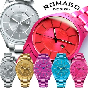 ROMAGO ロマゴデザイン 腕時計 メンズ レディース ユニセックス アルミ製 RM029-0290AL