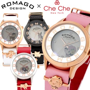 ROMAGO Che Che New York ロマゴ チチニューヨーク コラボ 腕時計 レディース クオーツ 5気圧防水 ミラーウォッチ rm067-0152st
