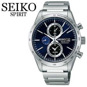 SEIKO SPIRIT セイコー スピリット メンズ腕時計 ソーラー クロノグラフ 国内正規品