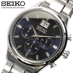 セイコー SEIKO 腕時計 クロノグラフ メンズ ステンレス SPC081P1