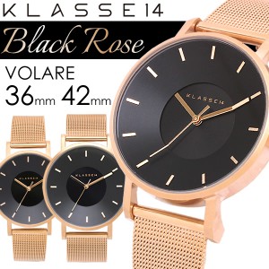 KLASSE14 クラスフォーティーン 腕時計 ウォッチ ユニセックス メンズ レディース 36mm 42mm ブラックローズ メッシュベルト VOLARE vo16